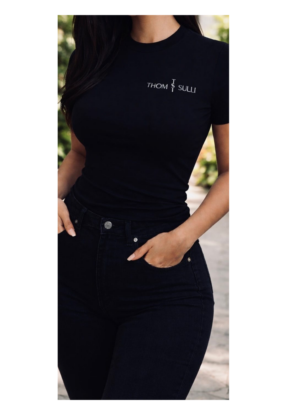 Thom & Sulli  Signature Fitted  T-Shirt