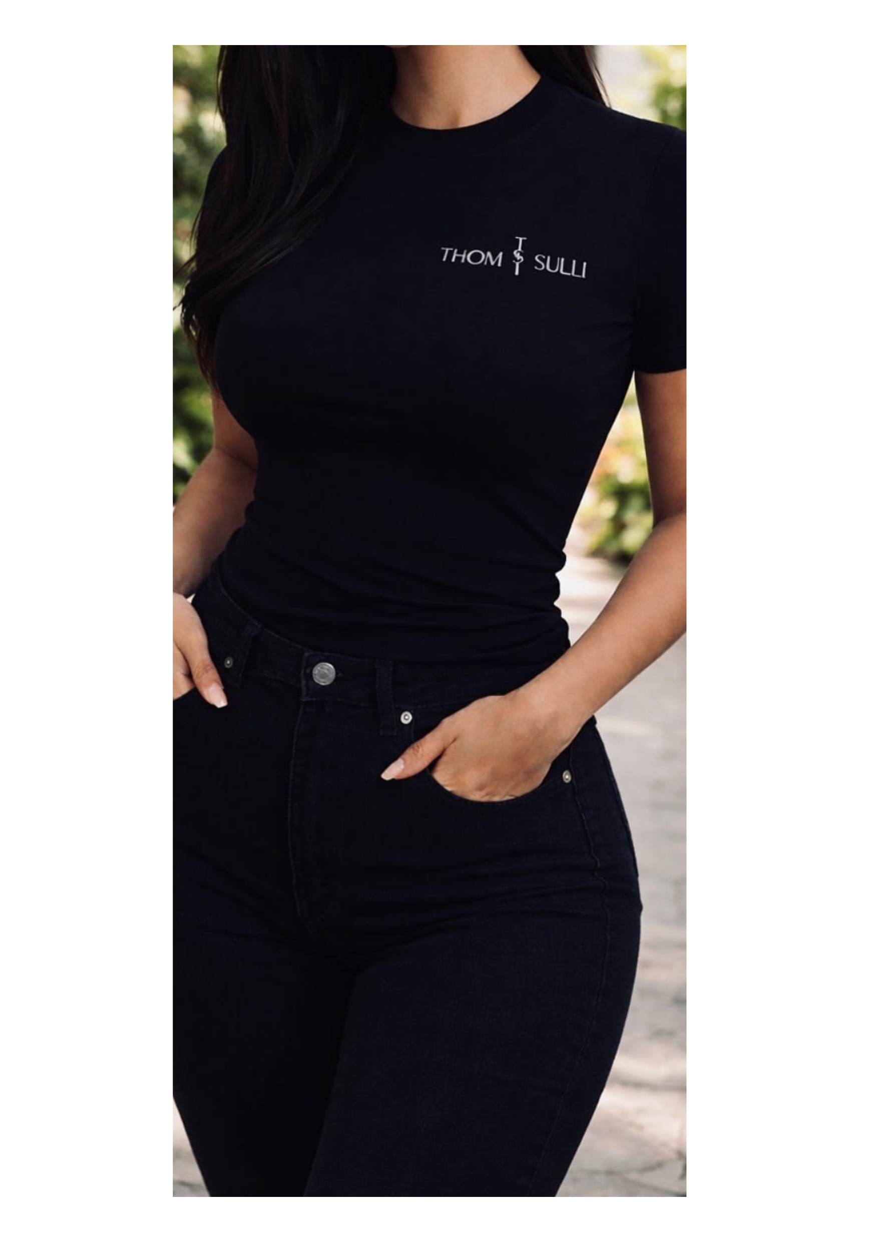 Thom & Sulli  Signature Fitted  T-Shirt