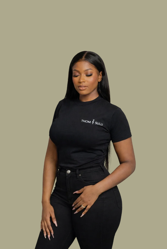 Thom & Sulli  Signature Fitted  T-Shirt